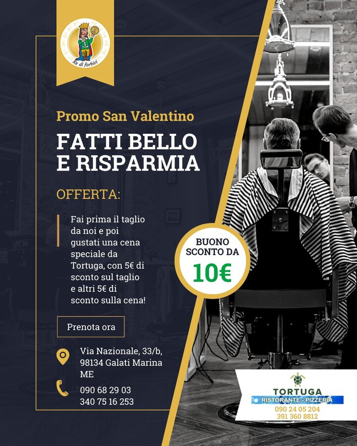 Locandina della promo di San Valentino con Tortuga Ristorante-Pizzeria